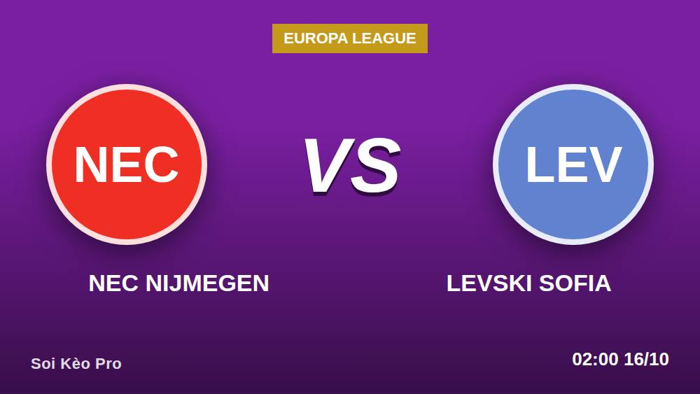 NEC Nijmegen vs Levski Sofia: Cửa nào sáng cho đội chủ nhà?